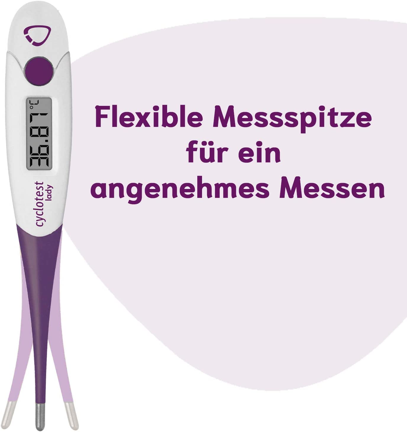Basalthermometer digital cyclotest lady – frauenglück.ch